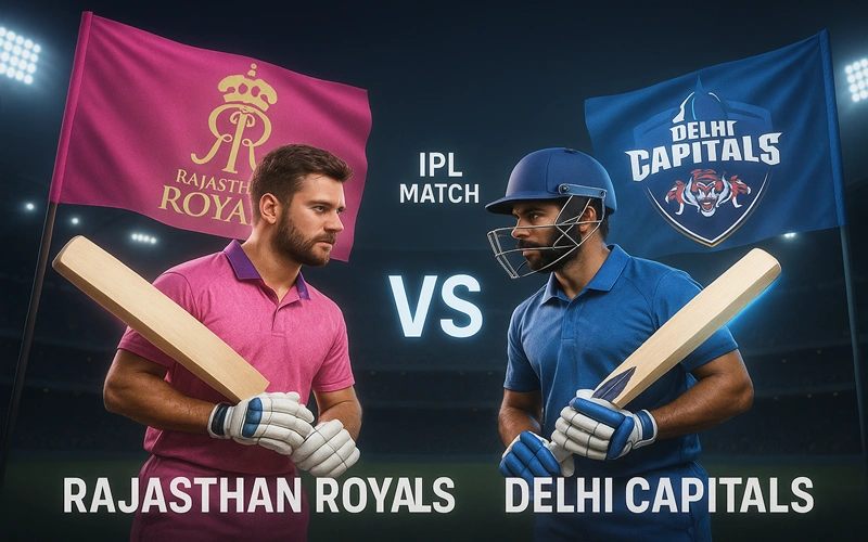 Rajasthan Royals vs Delhi Capitals Match Scorecard