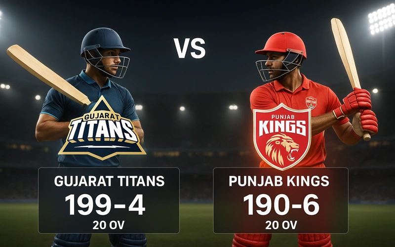 Gujarat Titans Vs Punjab Kings Match Scorecard