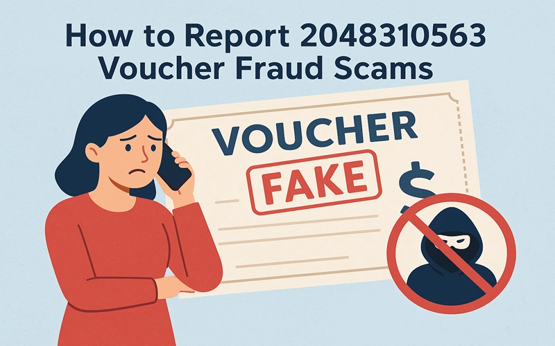 How to Report 2048310563 Voucher Fraud Scams