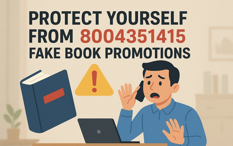 Protect Yourself From 8004351415 Fake Book Promotions